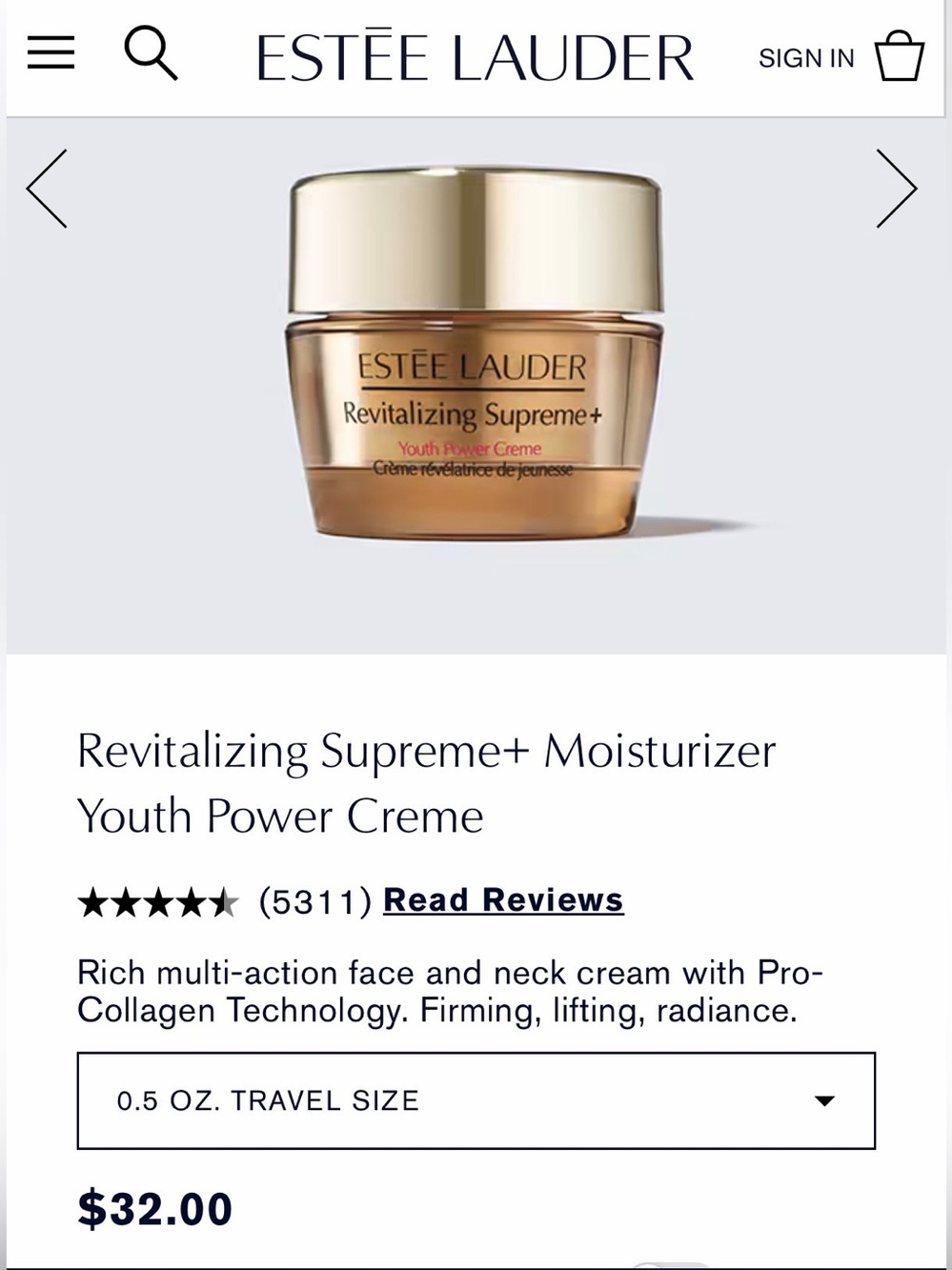 New Estée Lauder Supreme Power Cream & Advanced Night Repair serum travel set - Picture 4 of 5